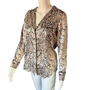 Equipment Silk Shirt Size XSmall